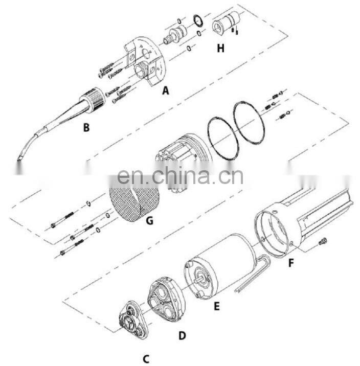 Jetmaker High Quality 12V 5Hp Small Solar Fountain Pool Pump With Ce Certificate