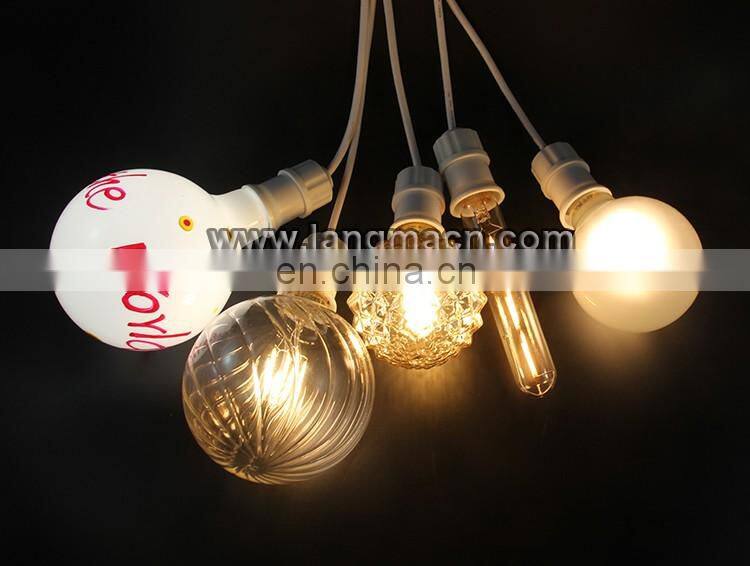 Pineapple shaped Led filament bulb ceiling lamps modern for home hotel coffee decoration,E27 pineapple