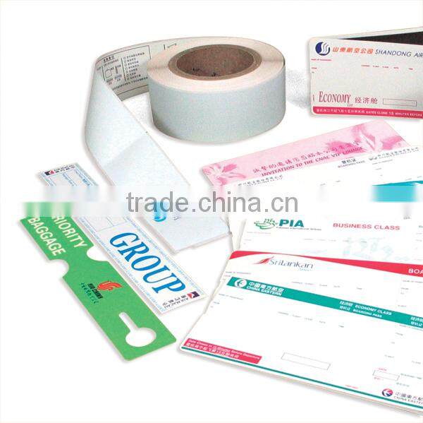 concert party boarding pass airline ticket printing