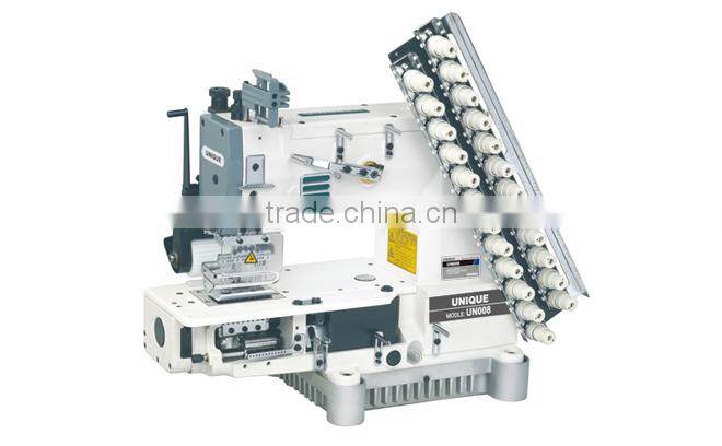 UNIQUE sewing machine UN008-23032P 12-needle with 23-needle gauge set double chain circular sewing machine