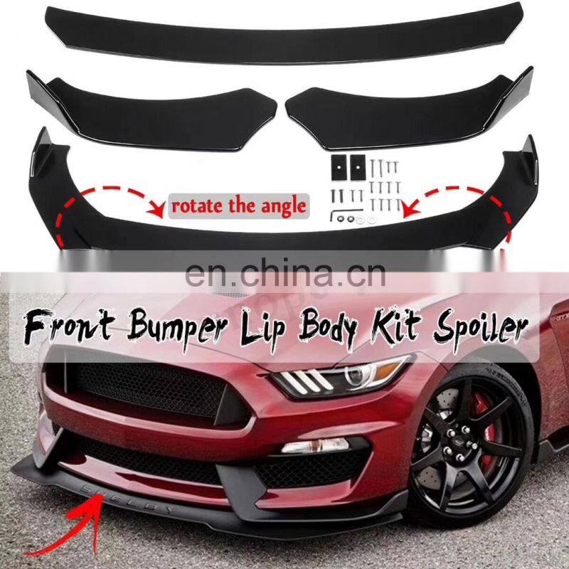 Car Accessories Parts Front Bumper Spoiler Skirt Protector Lips changzhou factory keyray