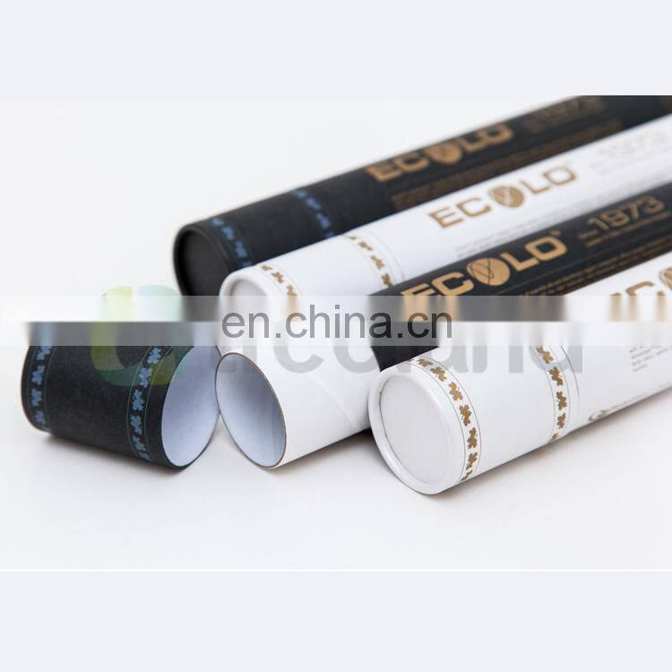 3-piece Telescopic poster memo pages kraft cardboard paper holder tube