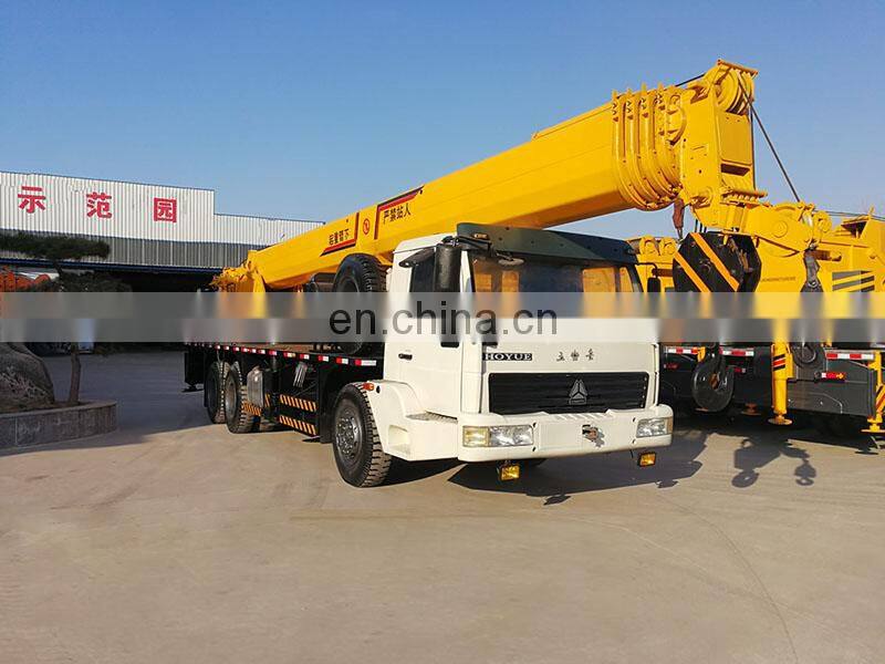 mini hydraulic truck lifting crane 25ton in india