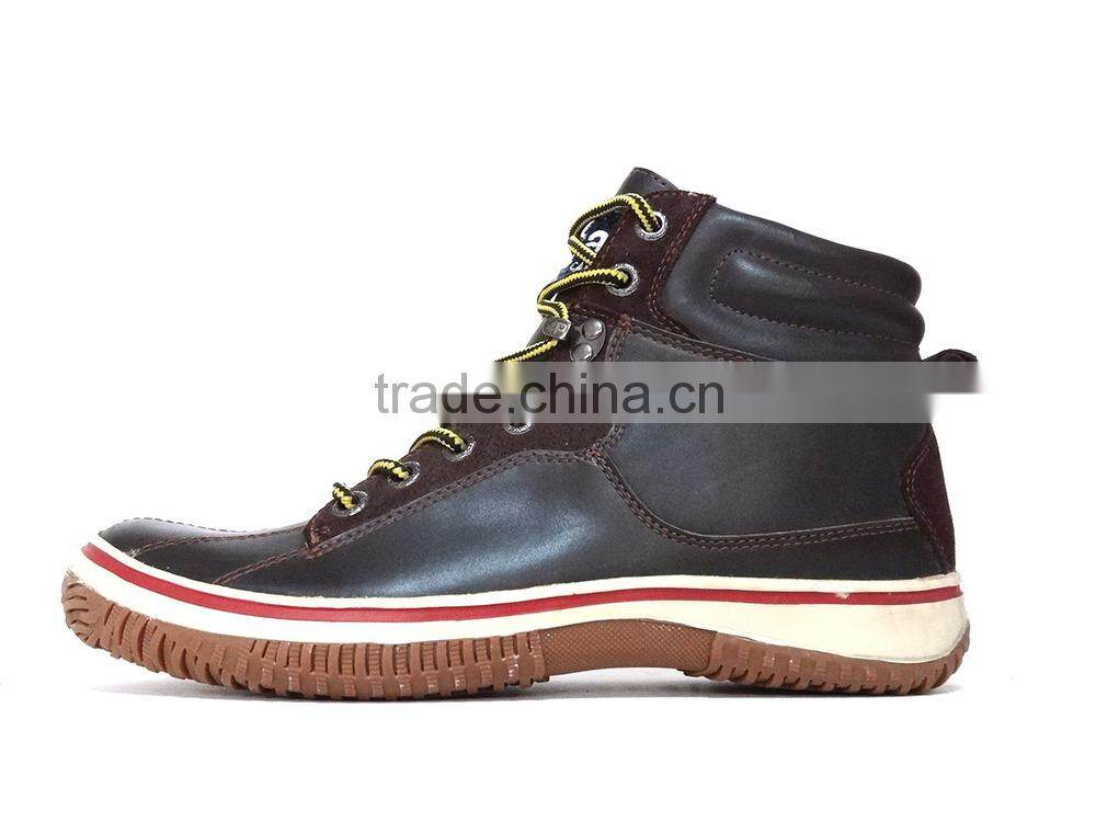 Duck Hunting Boots Style Leather Italy Men Casual Fashion Shoes