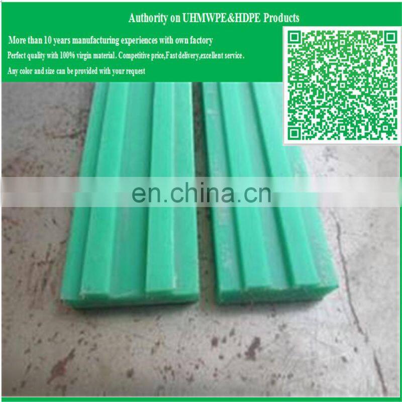 anti abrasion Extrusion process uhmwpe nylon plastic guide rail