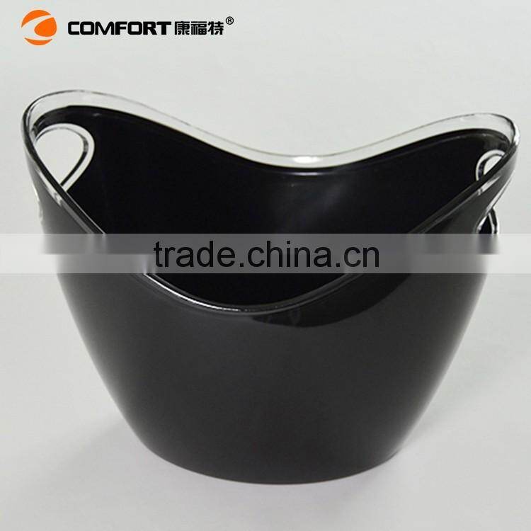 Plastic ice stick bottle boat-shape ice cooler