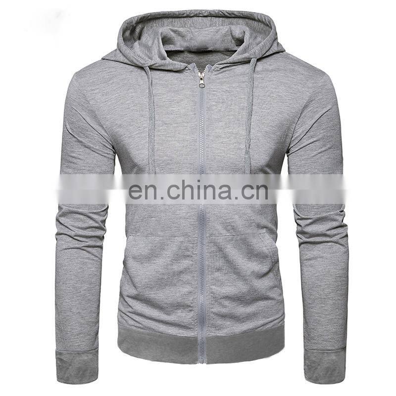 Wholesale Large Size Logo Men's/Women's Spring and Autumn Long Sleeve Hooded Cardigan jacket jogging suit