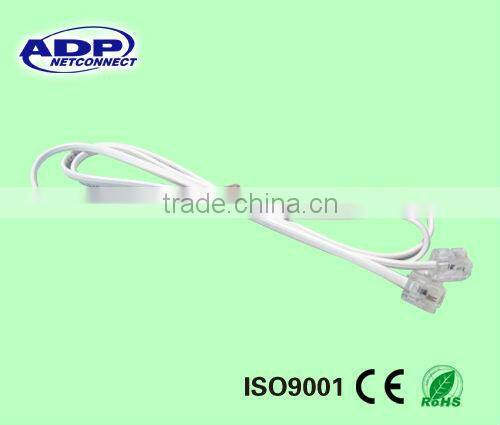 RJ11 Cat3 UTP telephone Patch cord cable