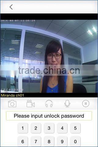 2015 hot selling smart Home SJ45 IP WIFI Video Door Phone With keypad &doorlock by APP controlcam for Android and IOS Smartphone