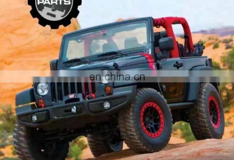 10th anniversary Front bumper with corner for Jeep Wrangler JK bull bar with corner