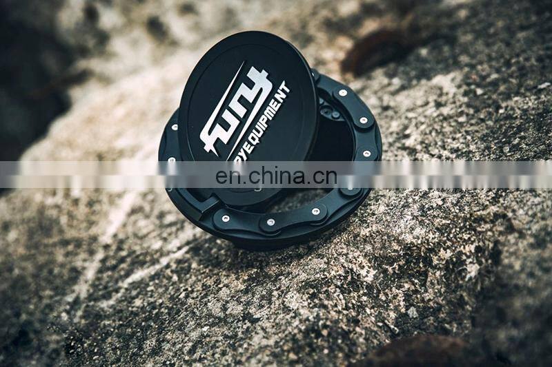 Offroad Car Black Gas Cover for Jeep Wrangler JK 07+ Accessories Tank Cover