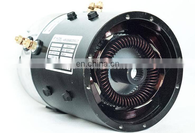 High Efficiency 48V Golf Cart Electric DC Motor ZQ48-4.0-C