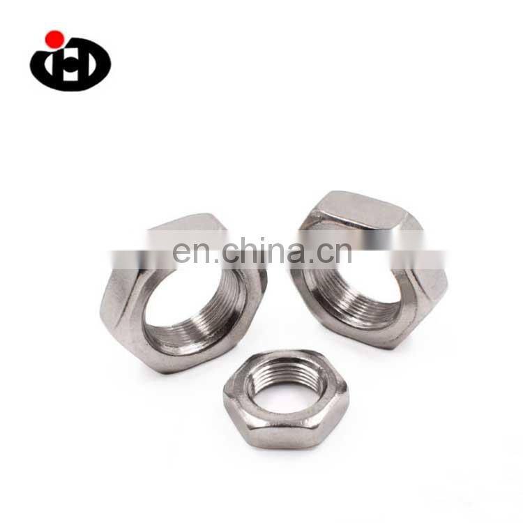 High quality stainless steel DIN936 hexagon thin nuts high quality screws