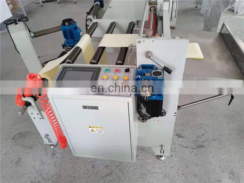 HQ500 automatic printed photo paper roll to sheet cutting machine, photographic paper cutter