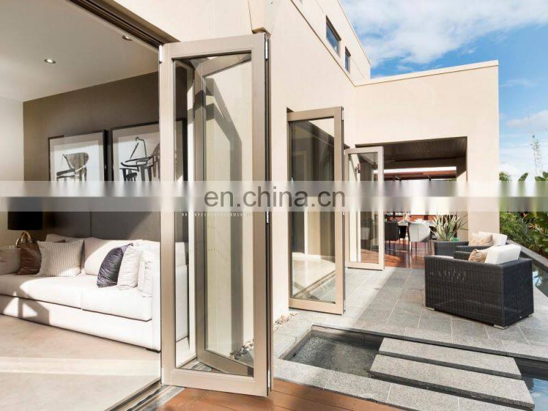 YY HOME Australian standard AS2047/AS2208 aluminium bifold / folding / accordion door