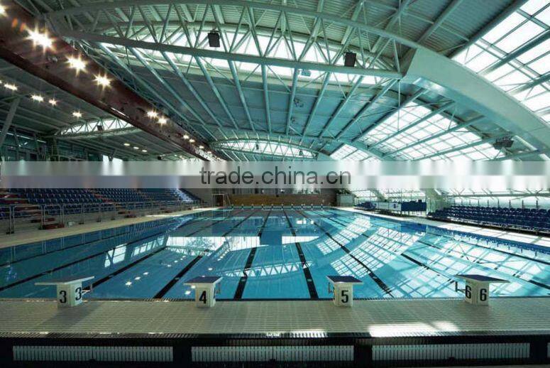 CE AISI certificated light steel framing building for swimming pool cover