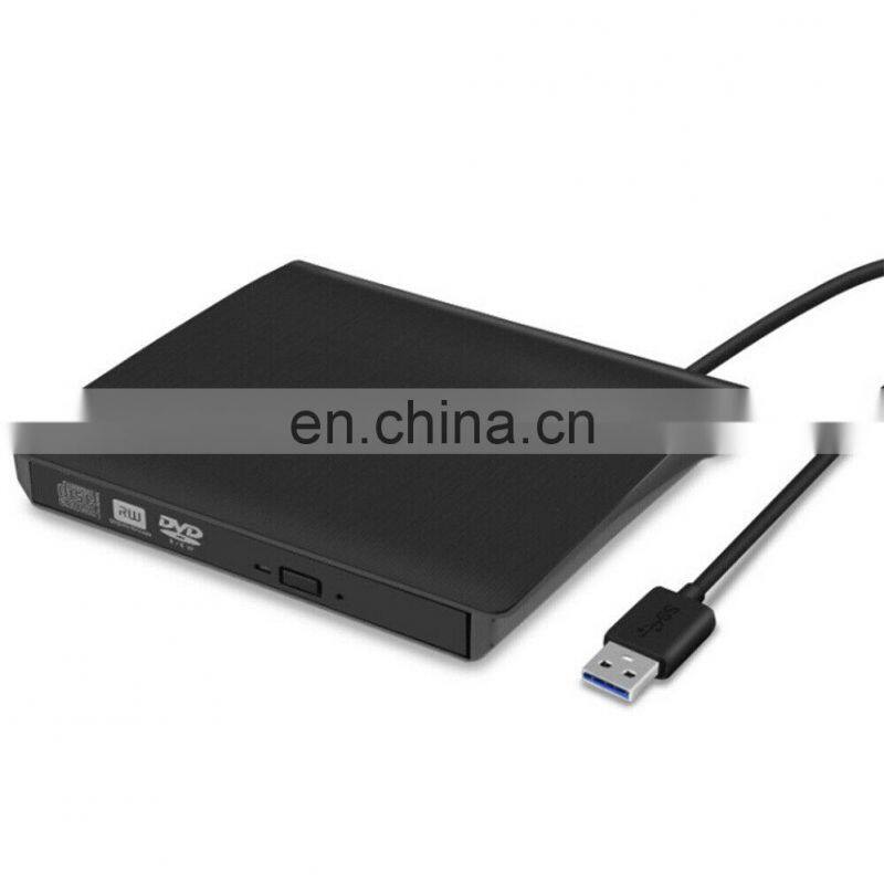 2022Slim External Optical Drive USB 2.0 DVD Combo DVD ROM Player CD-RW Burner Writer Plug and Play For Macbook Laptop Desktop PC