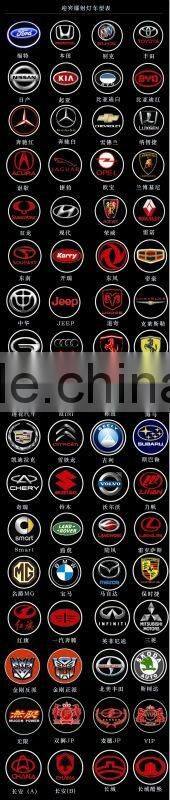 non- drilling dedicated special buick 2013 hotest led car logo door light ghost shadow light