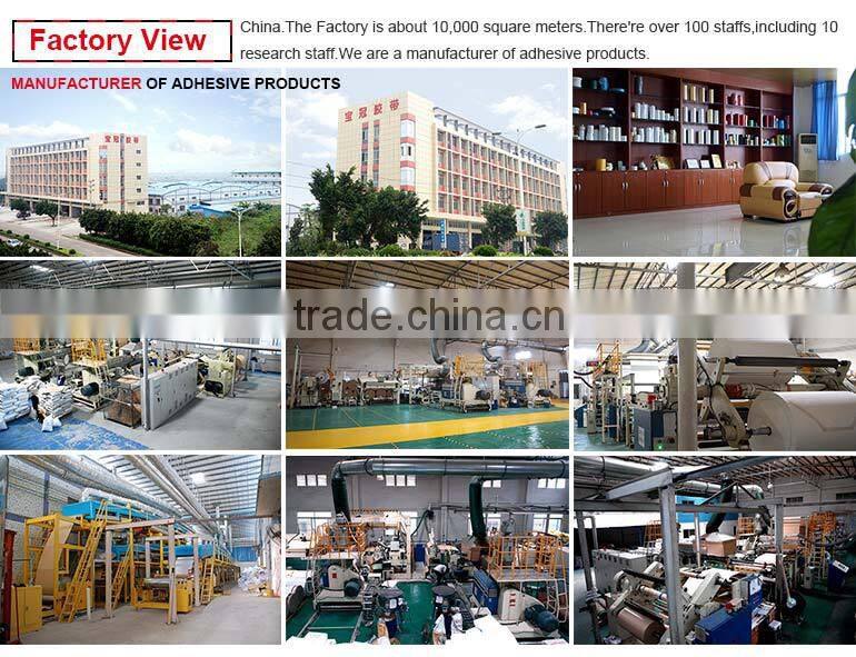 Waterproof Adhesive Tape Transparent Double Sided PET/PVC Tape For Die-Cutting