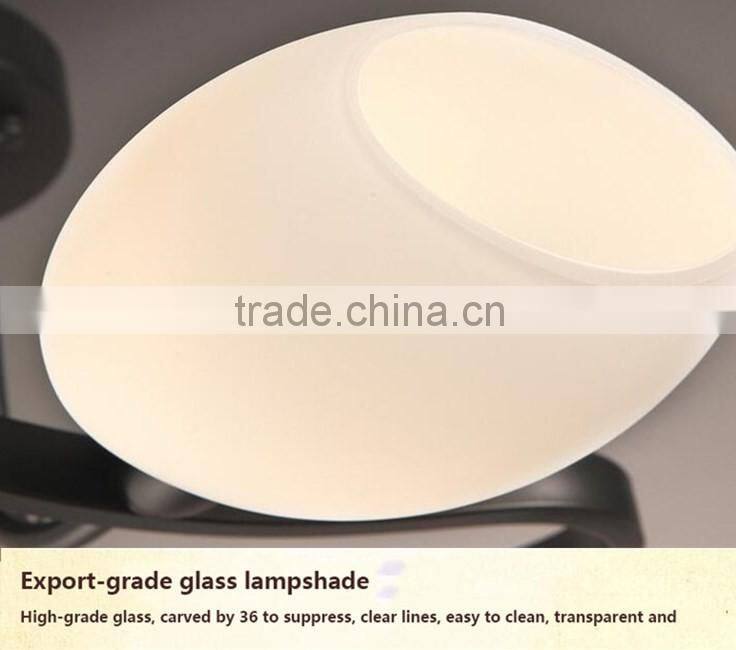 2016 new black wrought iron chandelier