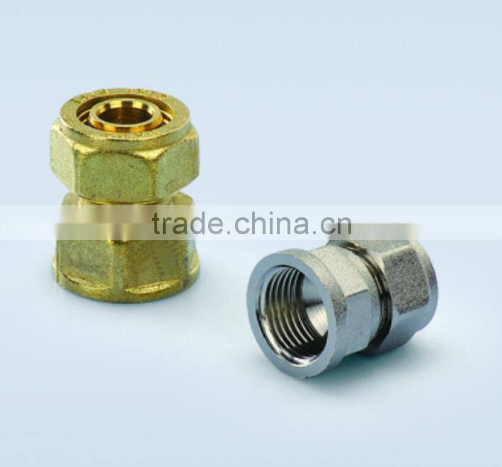 pex-al-pex pipe fittings brass female socket