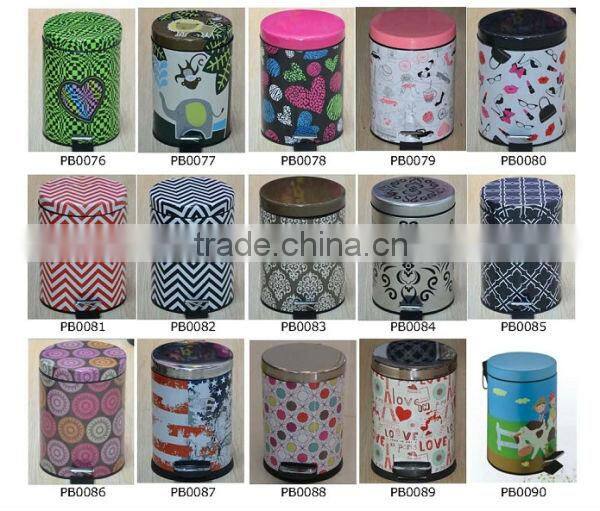 exterior foot control garbage bin trash can waste bin