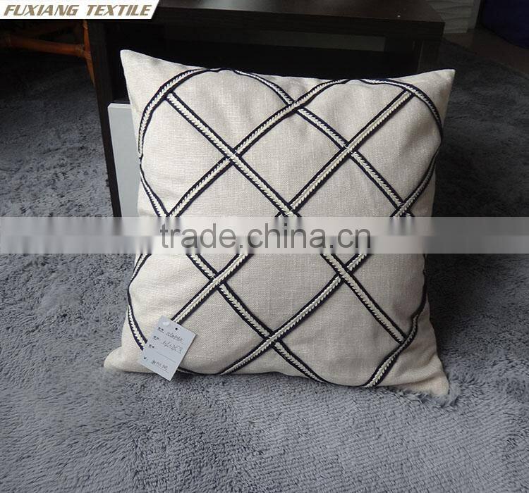 New Design Cushion Cover Embroidered Cushion Covers Back Support Cushion