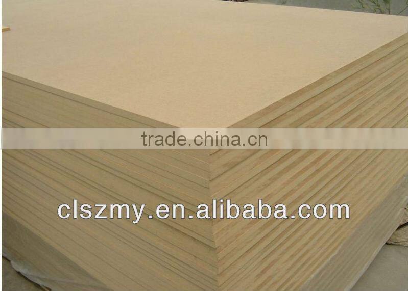 Natural raw hot sale melamine MDF in High Quality from China