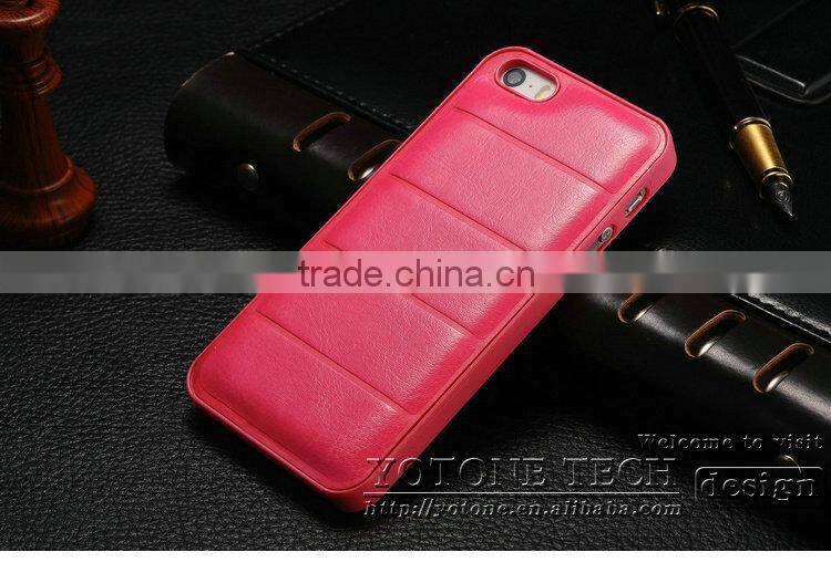 For iphone 6 leather case /Hard PC back soft PU leather Case for Iphone 6 6S phone protective case