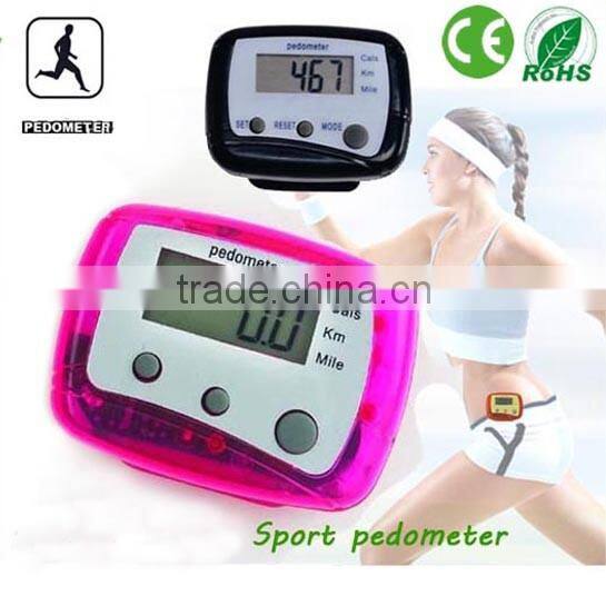 fashion style holiday gifts precise pedometer manual