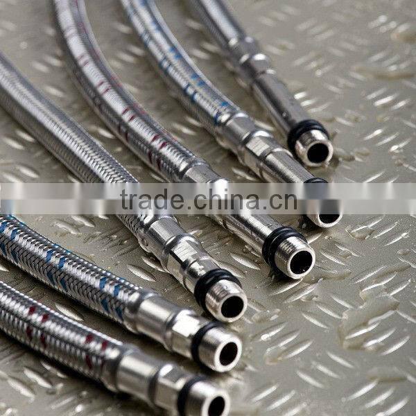 stainless steel flexible hose for kitchen faucet