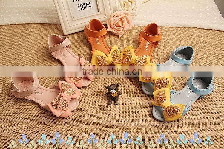 2015 Fashion Princess Shoes Summer Girls Pear Sandals Kids Girls Shoes