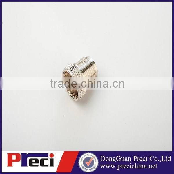 Ni-plated circular overlapping curve brass screws