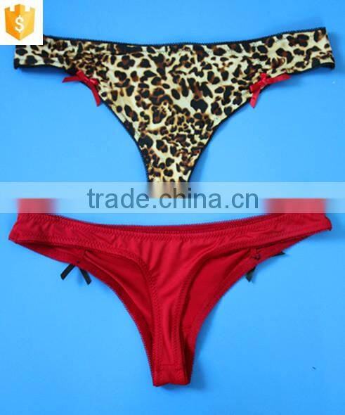 Sexy Leopard Printed Thong, Women Underwear, Women Panties