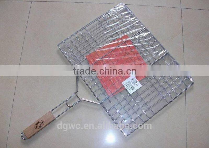 Hot dog corn adjustable grill basket