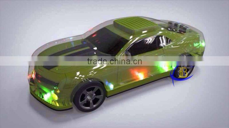 Micro Mini USB Car Shaped Toy Portable Music Speakers For Citroen