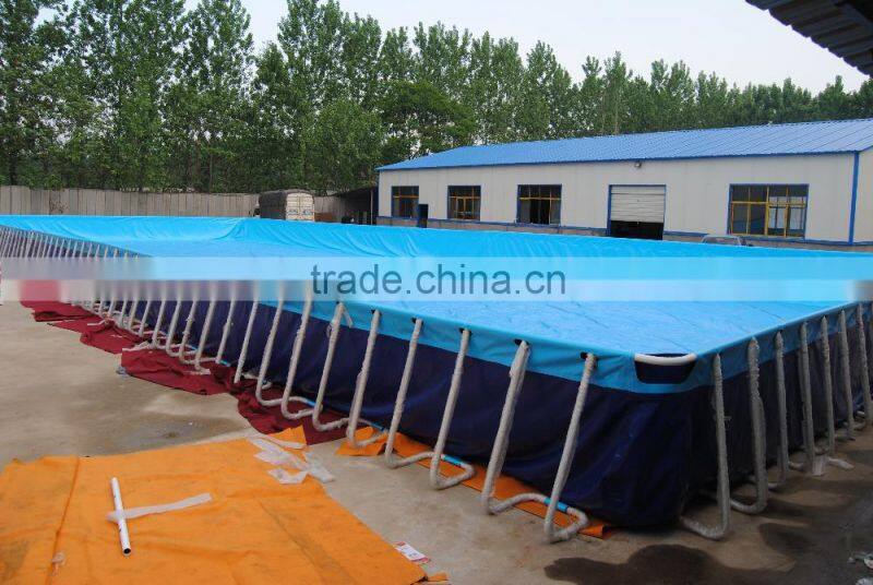 High quality square above ground pool for kids and adults