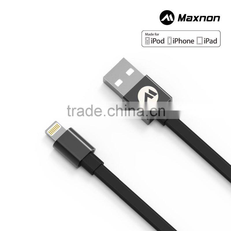 MFI Certified Factory Customized Logo Light Fast Charge 8Pin Light LED Micro USB Cable For iPhone 6 Cable