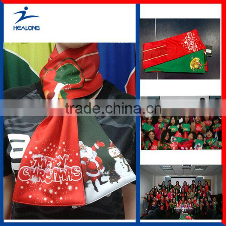 new pattern sport football scarf for cheering events