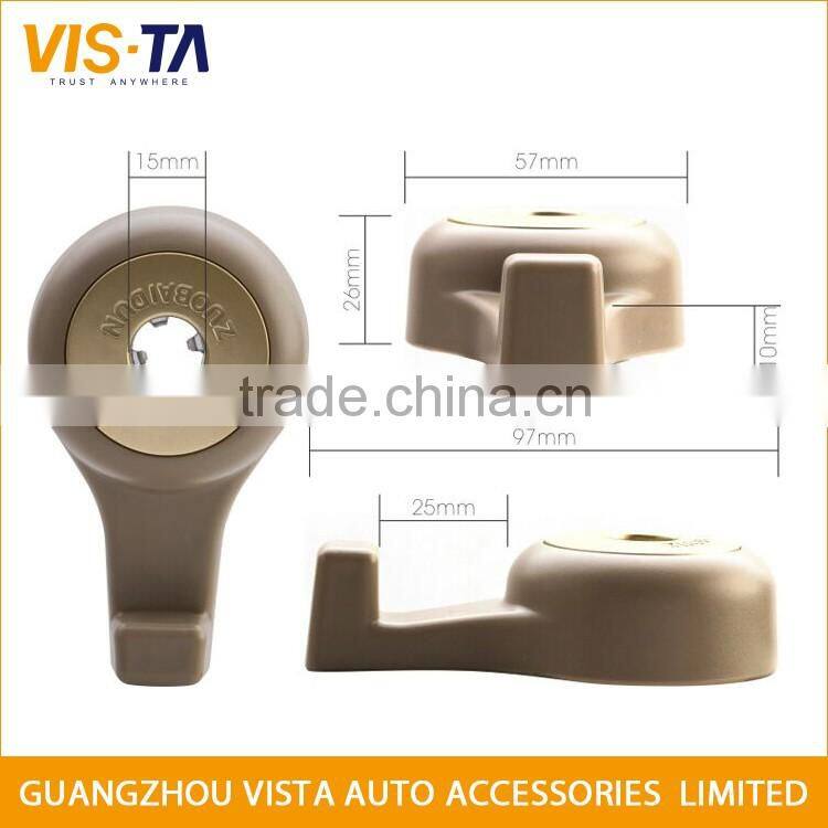 Car interior accessories high quality universal plastic car hanger car seat hook