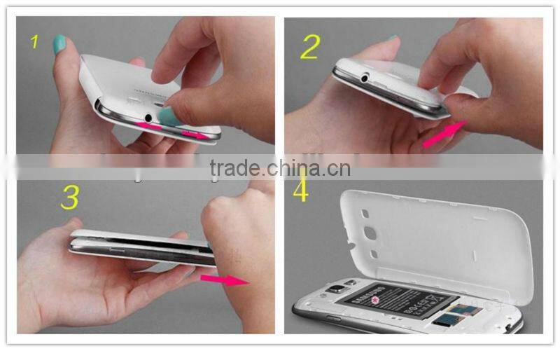 Auto-sleep filp case for Samsung Galaxy S3/4