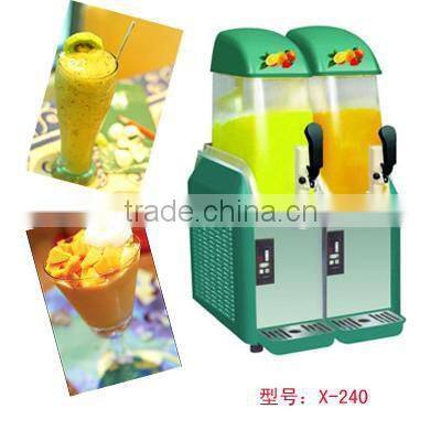 Two Flavors Bar Equipment Ice Slusher Snowmelt Machine