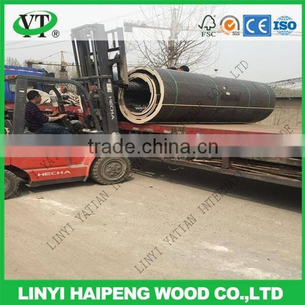 14mm 18mm Circular Plywood Formwork Plywood Round Concrete Column Formwork