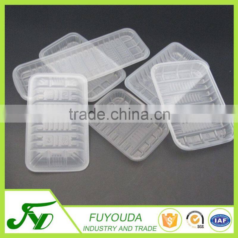 Rectangular customized PP plastic 2518 fresh fruit box