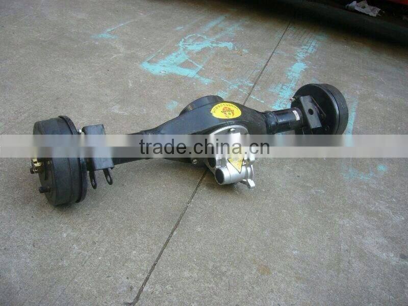 Electric 500W passenger tricycle spare parts BLDC gear motors; differential motors