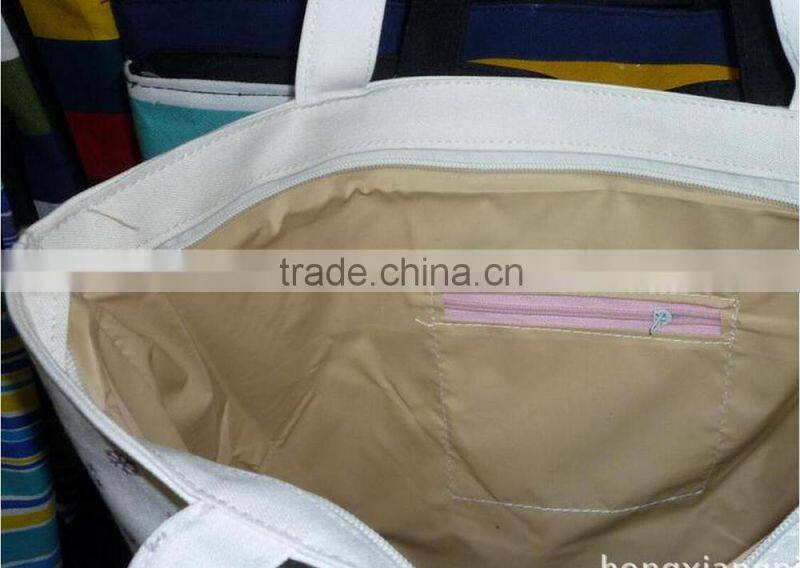 fahsion small canvas tote bags wholesale
