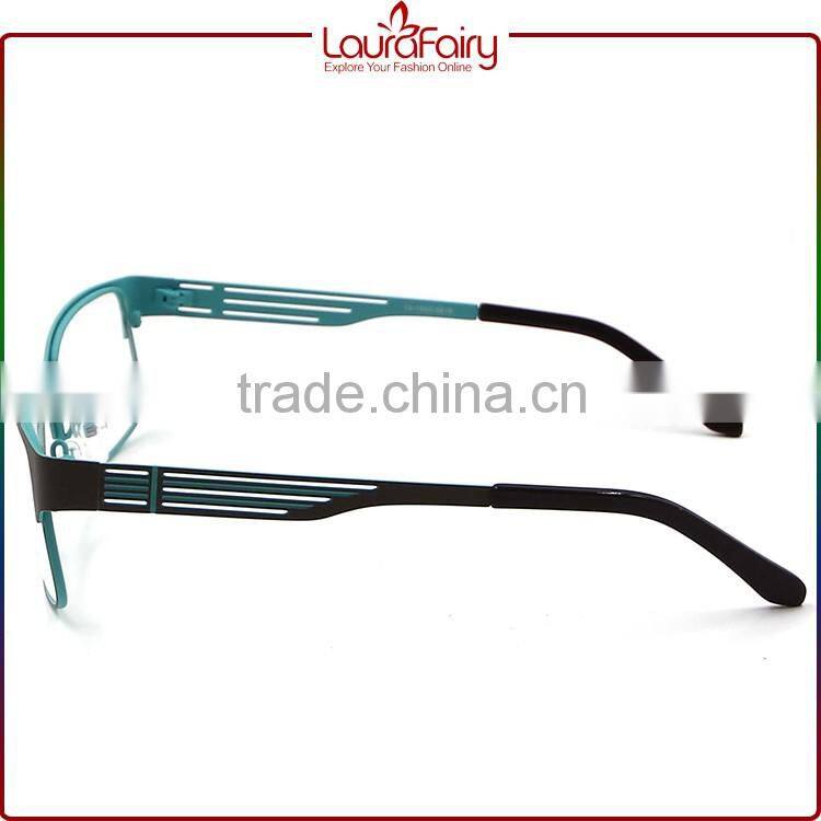 Laura Fairy High Quality Latest Fashion Young Colorful Metal Eyeglasses Optical Frame