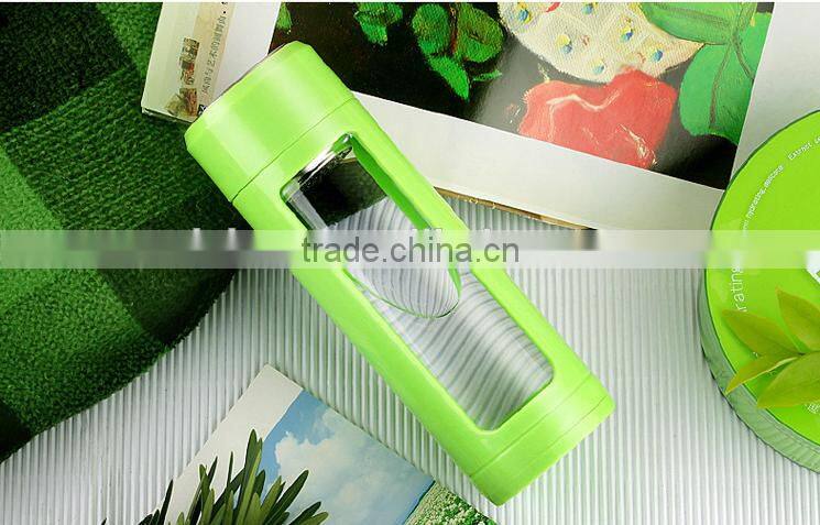 BPA free glass bottle for tea