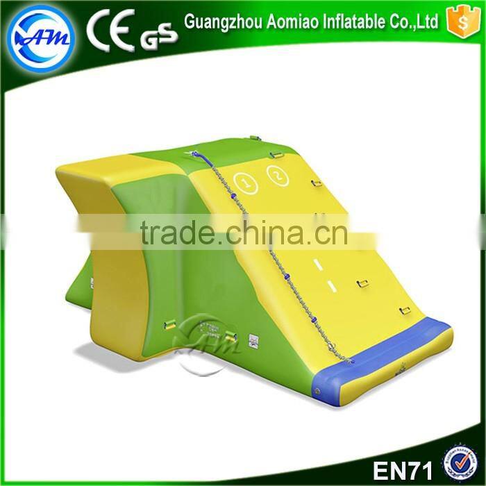 inflatable floating water park action tower mini water park