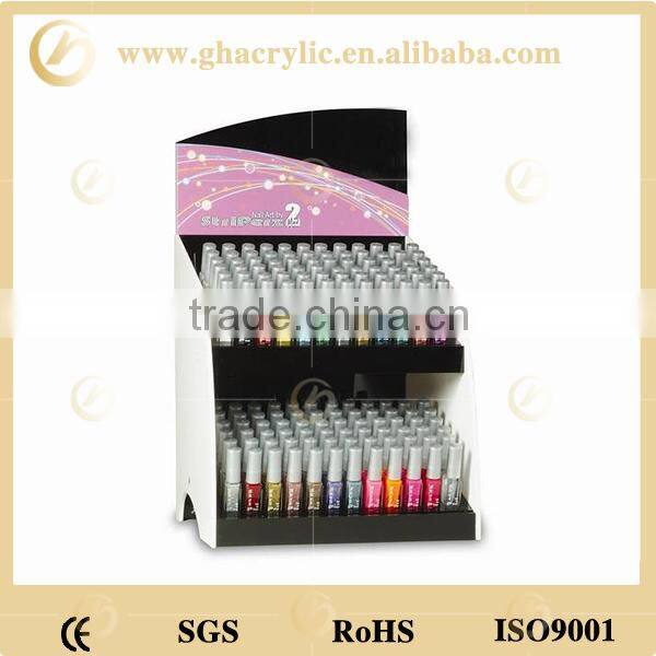 customized nail polish organizer make up display shelf